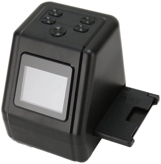 Scanner per Dia con Alta Risoluzione - Digitalizzazione - Conversione in JPG - Supporto per Negativi - Supporto TV - Scanner per Dias