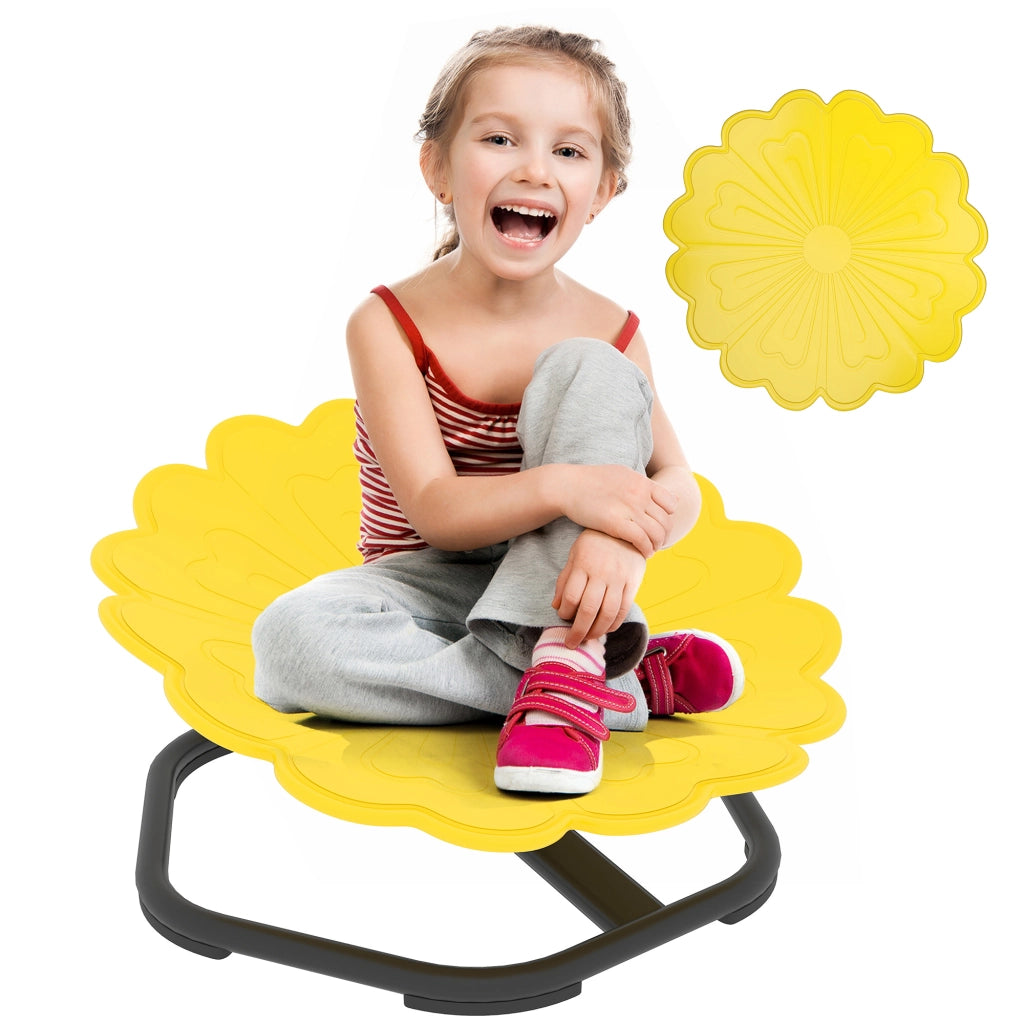 Sedia girevole per bambini ¨C Minimal ¨C gialla