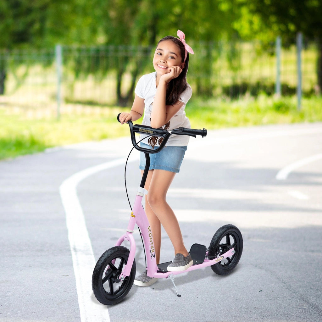 Scooter per bambini Tretroller ¨C zephmum ¨C rosa 120x52x88 cm