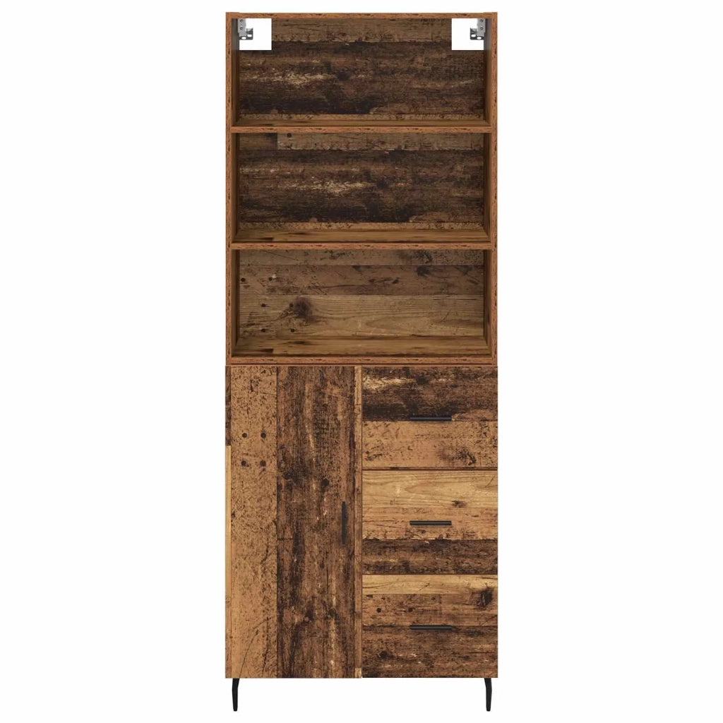 Credenza con cassetto 2 pcs Legno vecchio Legno multistrato 3415816