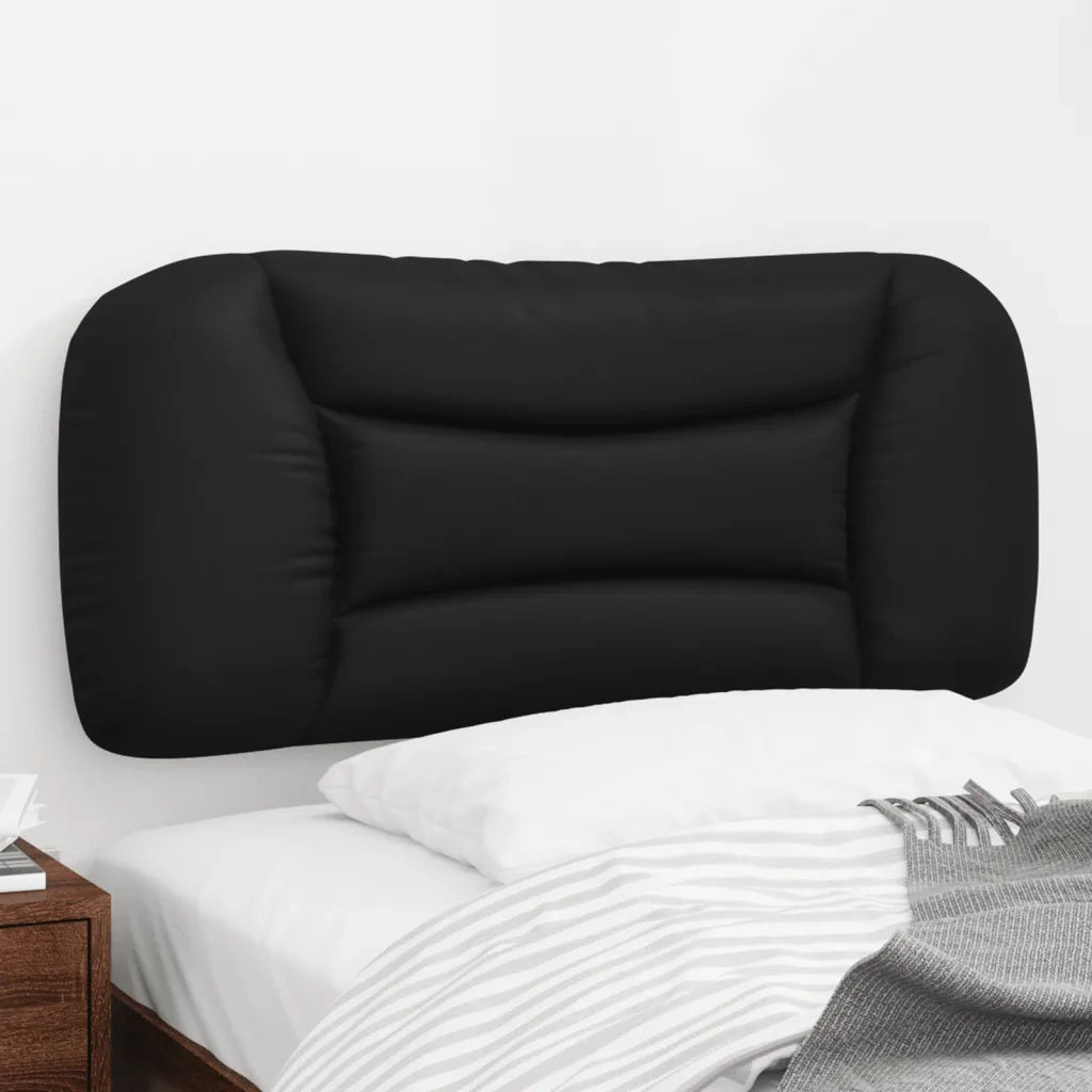 Cuscino Testiera Hvar Nero 80 cm in Similpelle 374532