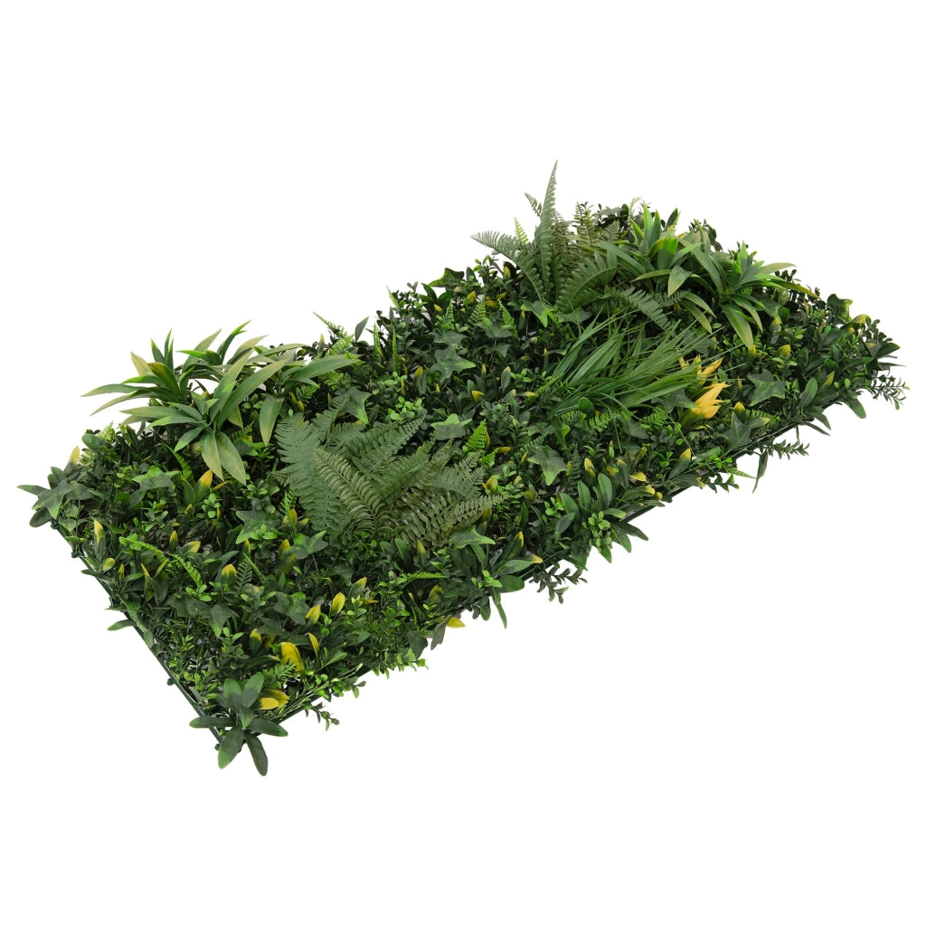 Pannello Parete Vegetale Artificiale Ayla 50x100 cm x2 per Giardino e Casa
