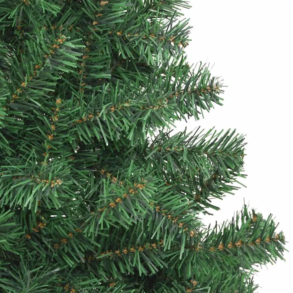 Albero di Natale con 300 LED con supporto Verde 180 cm PVC 3396376
