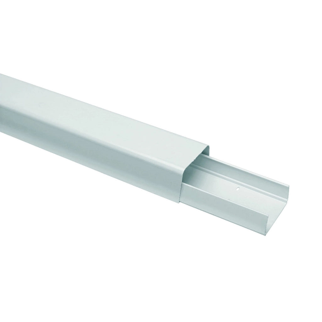 Canalina passacavi pvc altezza 2 m diverse misure impianti elettrici parete fili 22 mm/10 mm