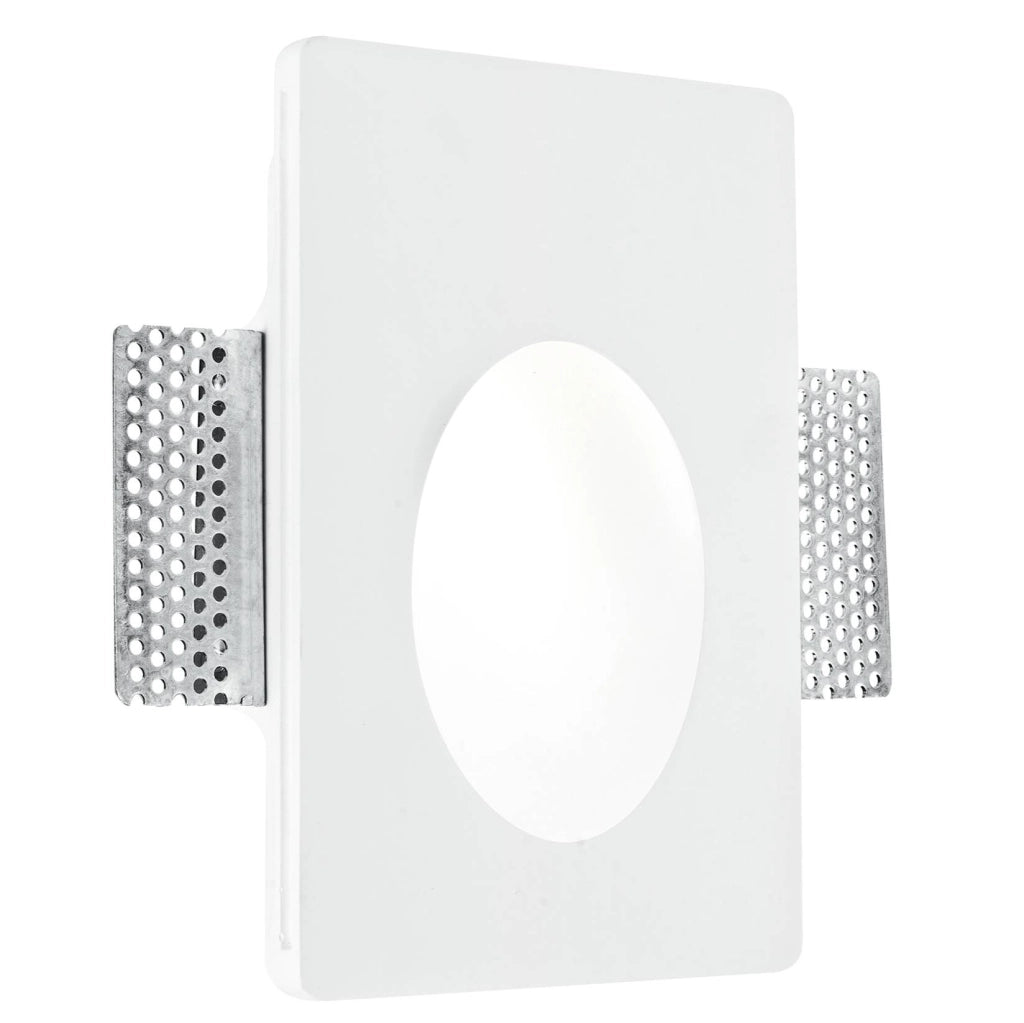 Incasso segnapassi gesso Ariel GU10 18x12 cm