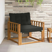 Set di divani da esterno Legno di Acacia Massello e Textilene 3436320