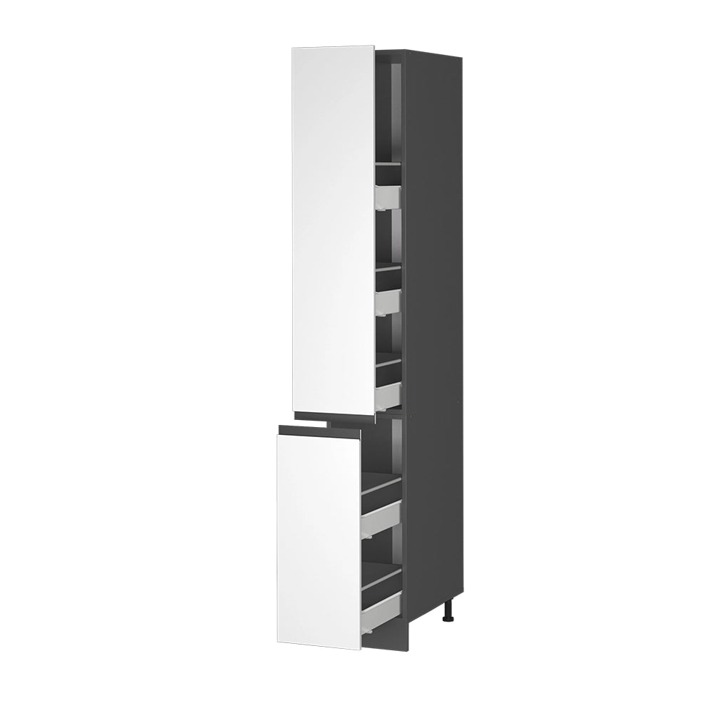 Vicco Mobile alto Bianco 30 cm Forma a J