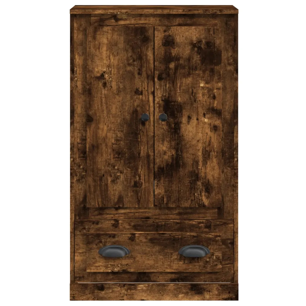 Credenza Rovere Fumo 60x35,5x103,5 cm in Legno Multistrato 816301