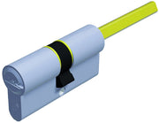 Securemme CILINDRO CROMO SATINATO K2 CON CODOLO 5 chiavi mm. 70 (30+40)