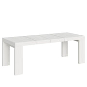 Tavolo allungabile 180/440x90 cm Roxell Premium colore bianco frassino
