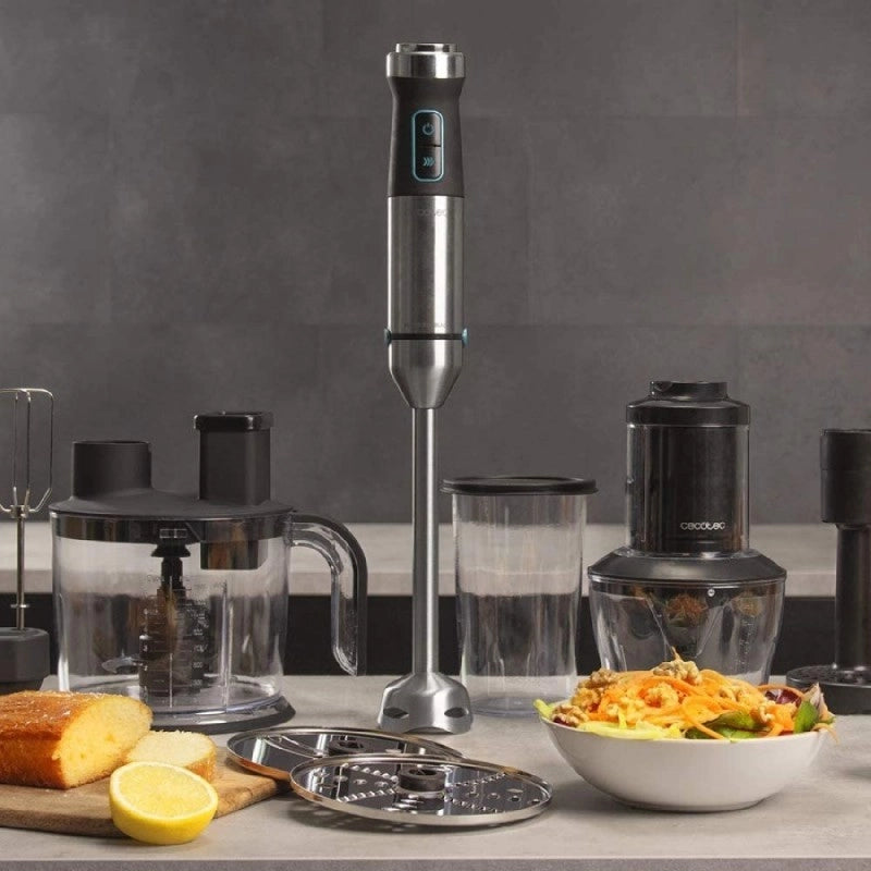 CECOTEC 04275 - Frullatore a immersione Power TitanBlack 1500 XL TotalMix
