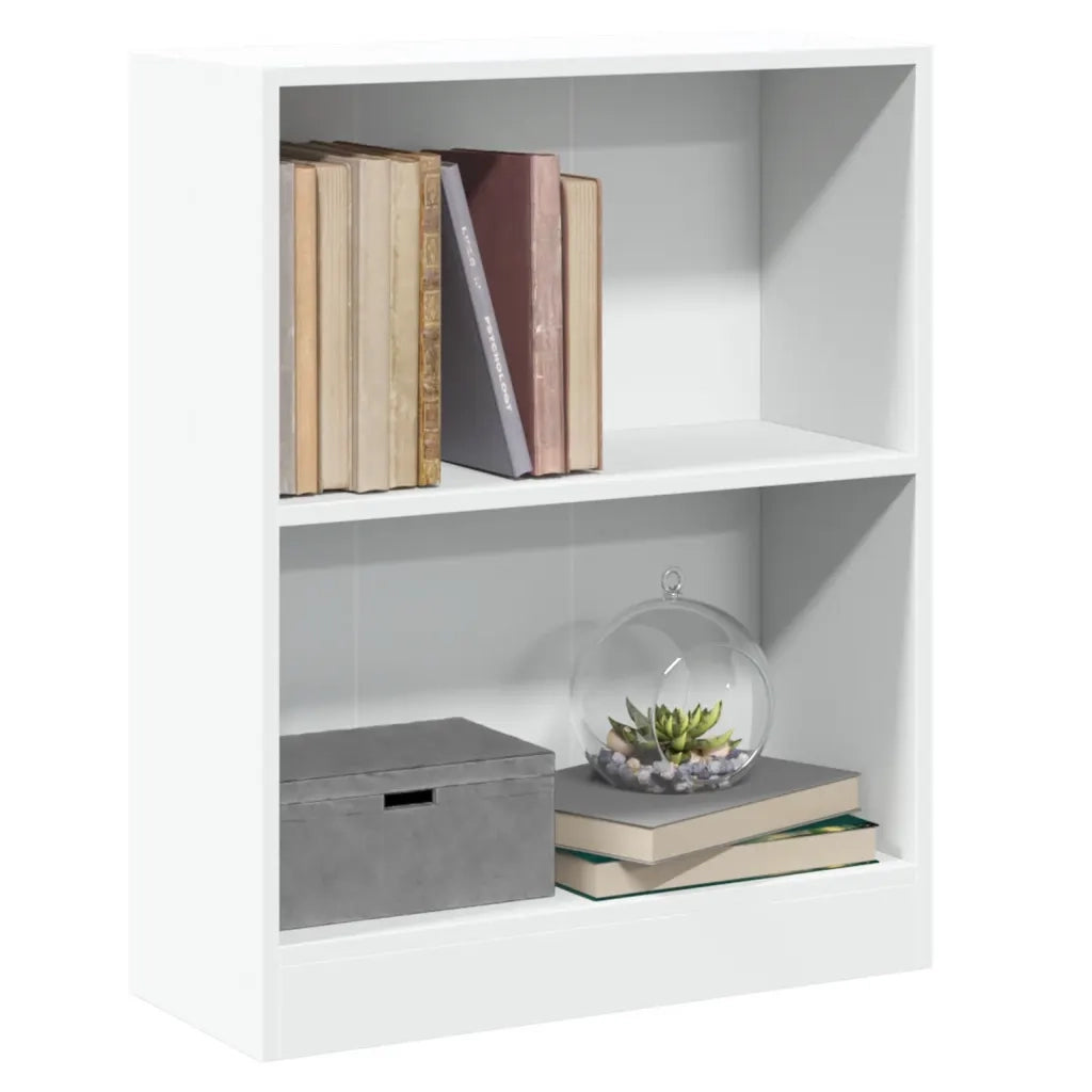 Libreria Bianca 60x24x76 cm in Legno Multistrato 800855