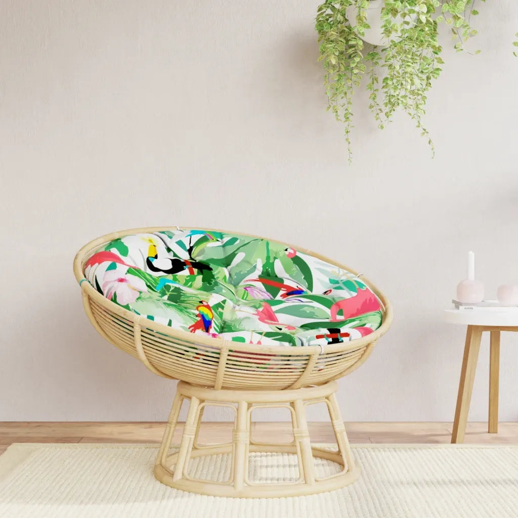 Cuscino Rotondo Multicolore ? 100x11 cm in Tessuto Oxford