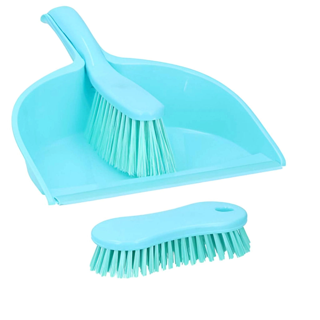 Kit di pulizia 6 in 1 con paletta / spazzole e raschietto multiuso Blu Quokka