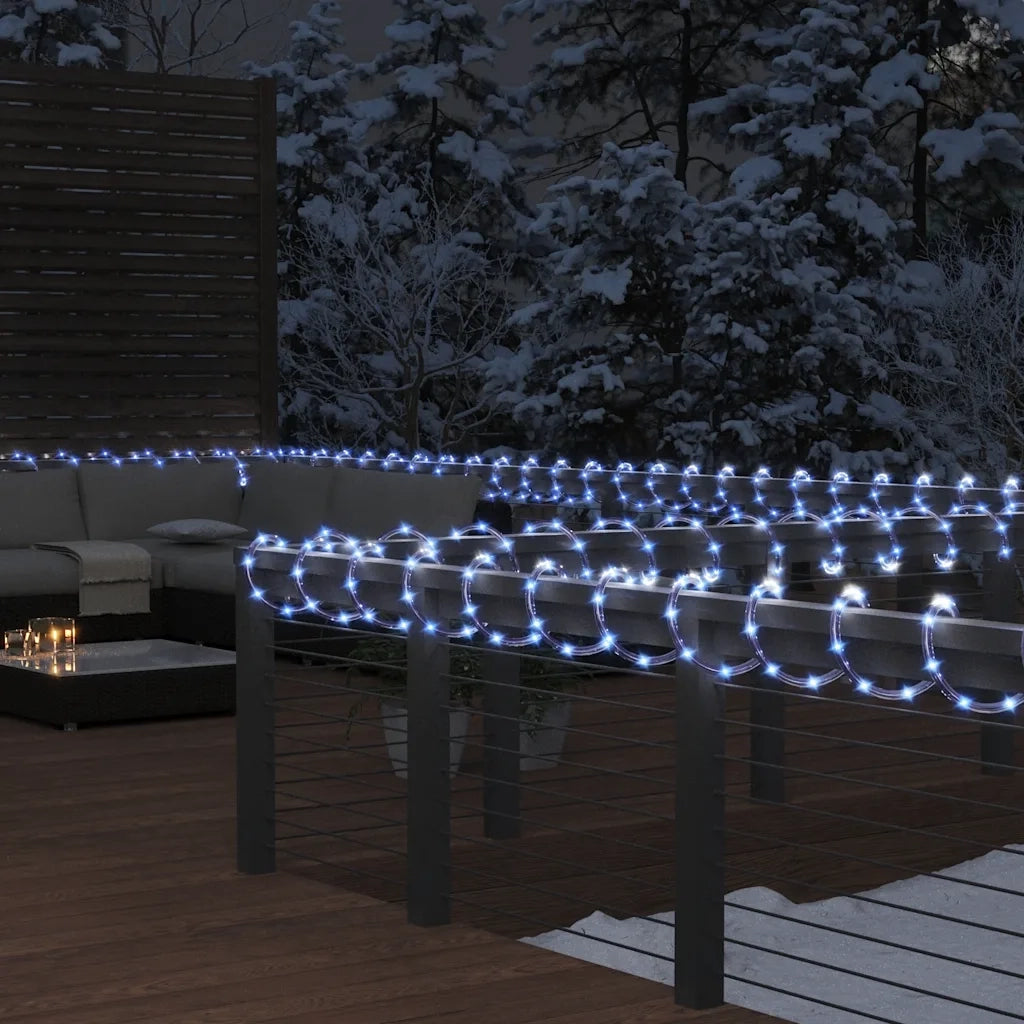Stringa di Luci con 1200 LED Bianco Freddo 50 m in PVC CFW6077968