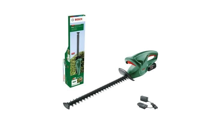 Bosch 0600849M00 EasyHedgeCut Tagliasiepi a batteria 18 V 52 cm 2400 spm 2.4 Kg colore Nero