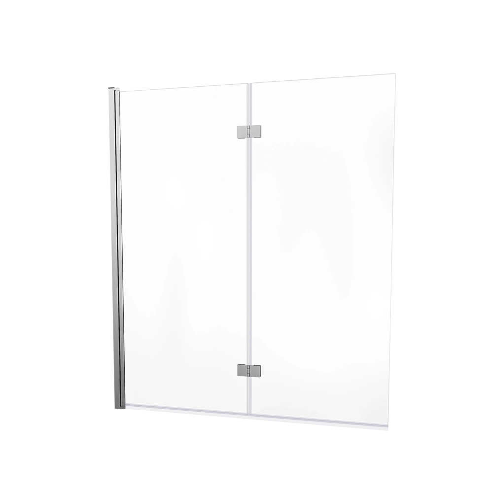 Parete sopravasca a libro 120 cm vetro trasparente | Magnolia