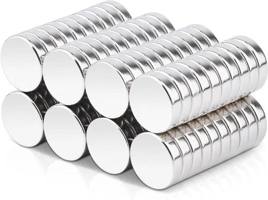 Magneti Neodymium forti - Mini - 80 pezzi - 12 x 3 mm