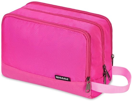 Borsa da Bagno per Uomo e Donna in Qualità Premium (A-Pure Rosa)