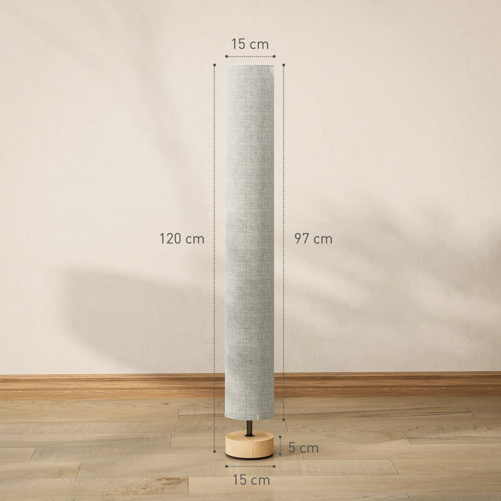 Lampada da terra ¨C Minimal ¨C grigio 120 cm