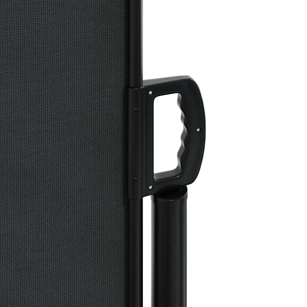 Tenda da Sole Laterale Retrattile Nera 200x300 cm 4004354