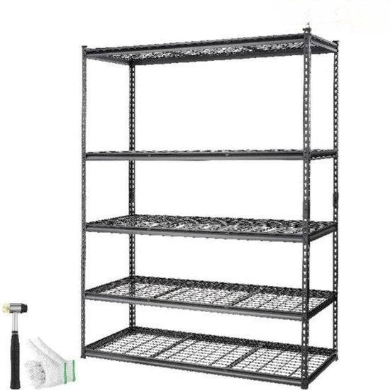 Cassettiere per ufficio - 5 pannelli - 152x61x198 cm - Metallo