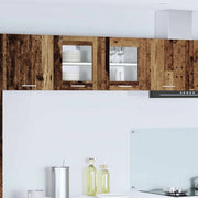 Armadio pensile con porta 2 pcs Legno vecchio 40 x 31 x 40 cm 884207