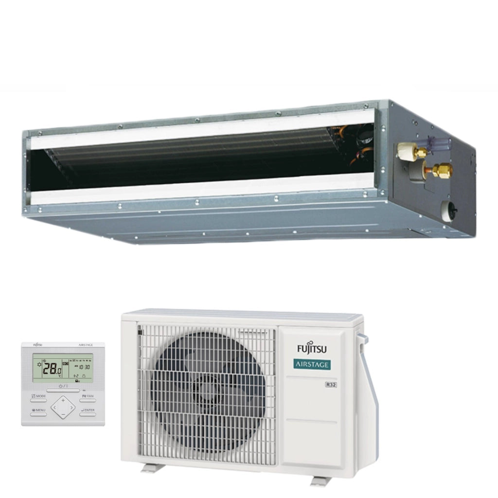 Condizionatore Fujitsu Canalizzabile Bassa Prevalenza serie KL 9000 Btu ARXG09KLLAP R-32 Wi-Fi Optional