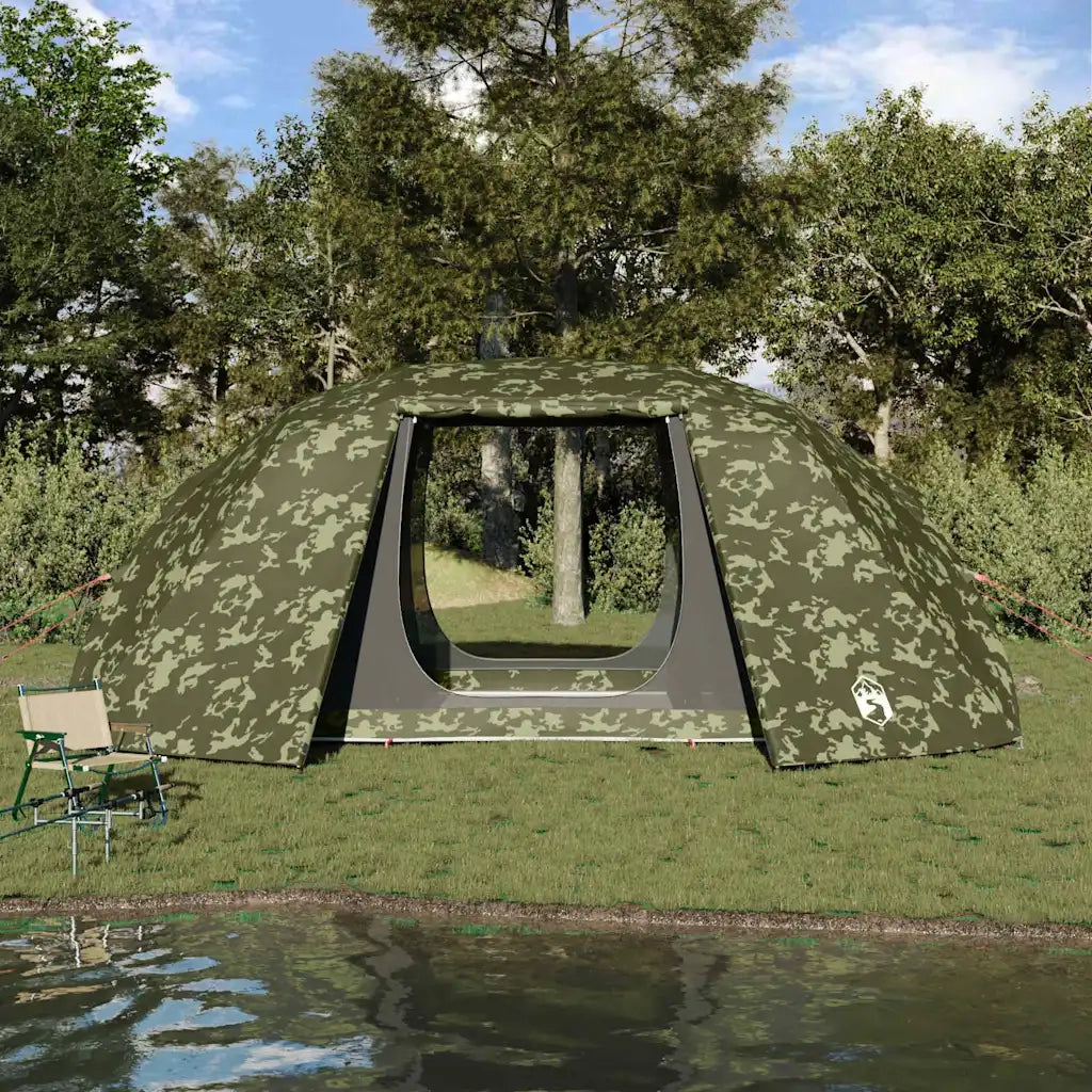 Tenda da pesca con tetto Mimetico 514 x 465 x 187 cm 4100663
