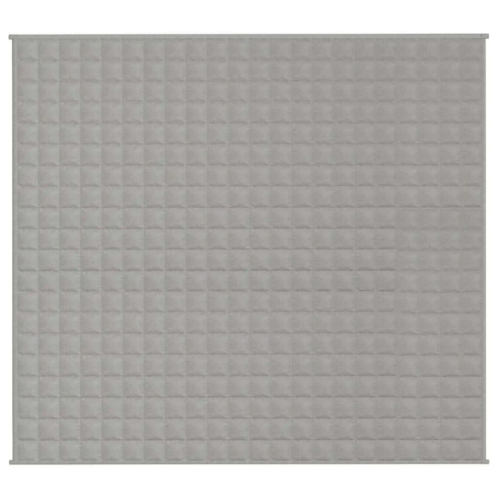 Coperta Ponderata Grigia 200x230 cm 13 kg Tessuto 3154788