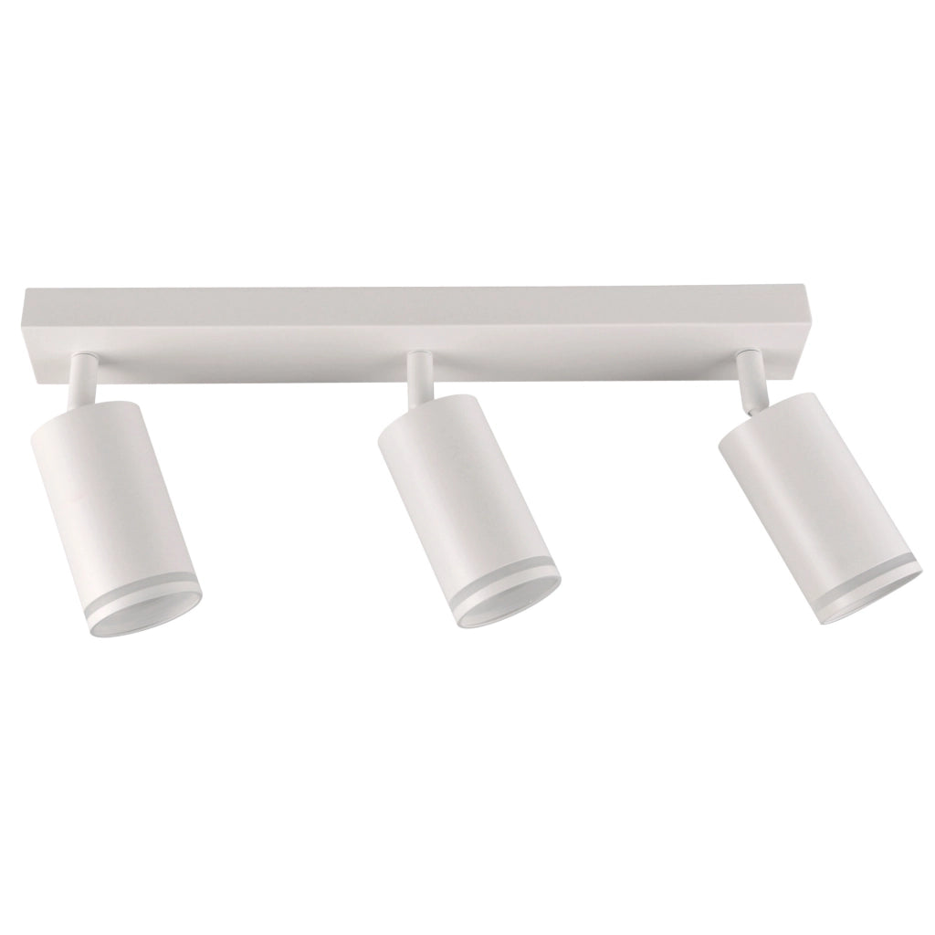 Lampada parete/soffitto 3xGU10 bianca Paris Polux IP20