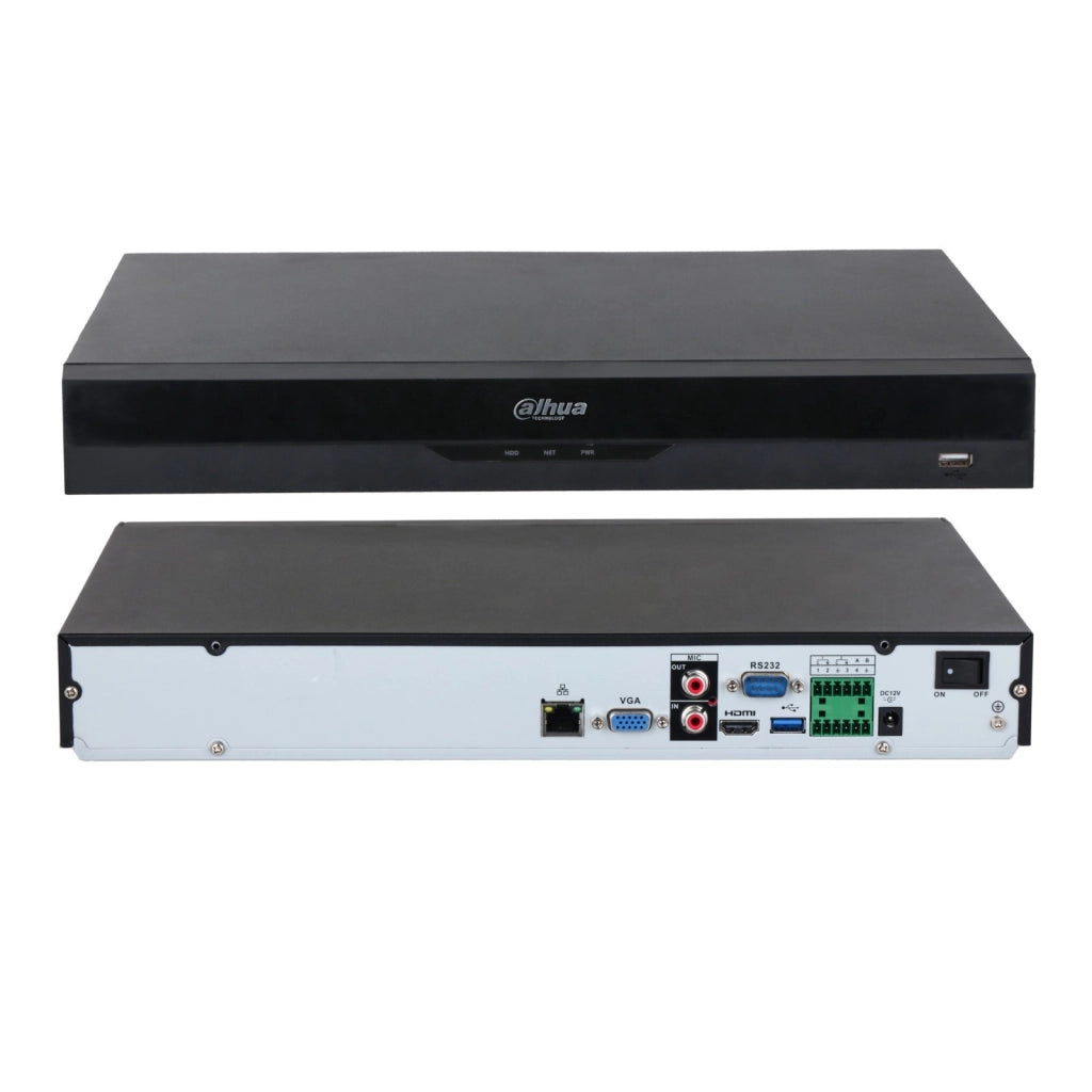 Dahua Nvr 8CH 1U 2HDDs WizSense Network Video Recorder NVR5208-EI2