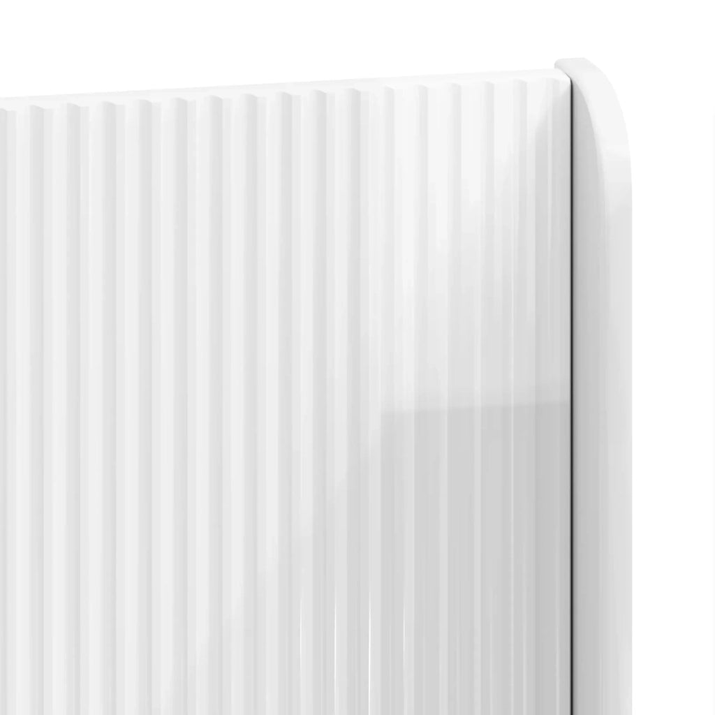 Testiera Letto Bianco Lucido Legno ingegnerizzato 889679