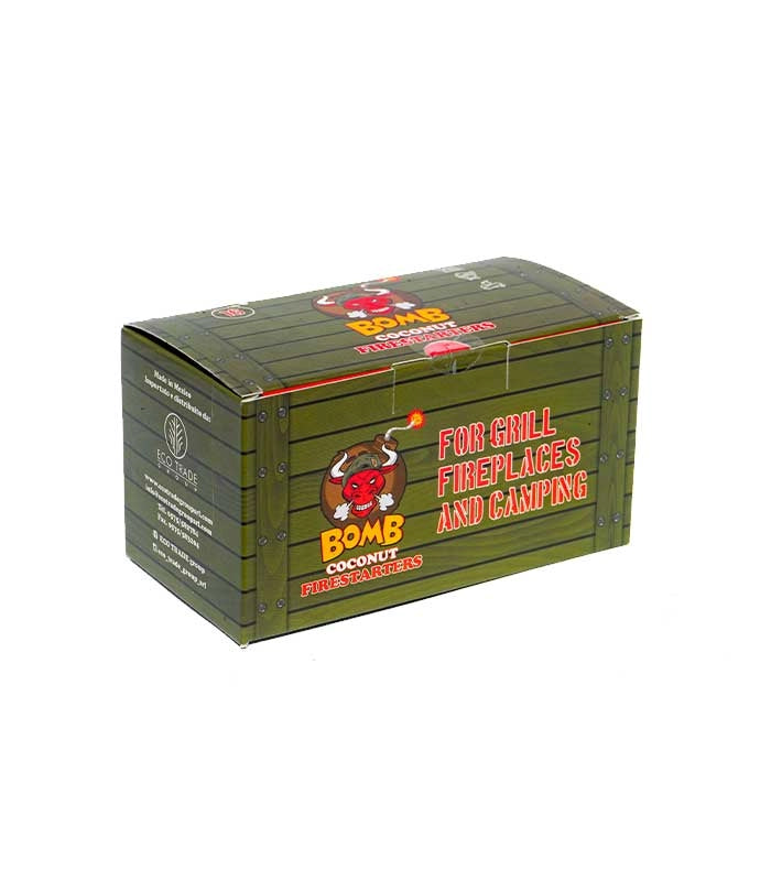 BOMBETTE TORO, Accendifuoco per Griglia, Barbecue e Affumicatori, Inodore, 100% Naturali - TORO