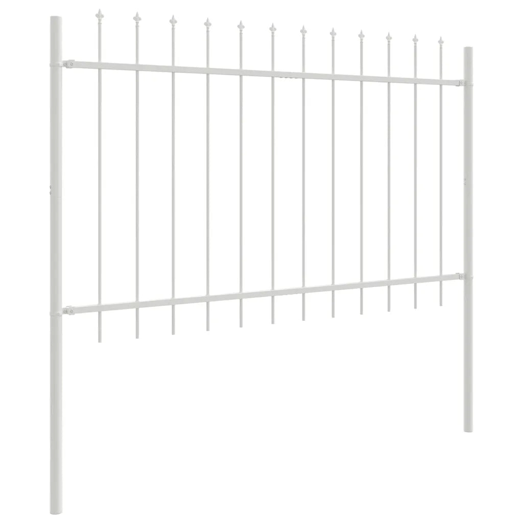 Recinzione per Giardino 2 pcs Bianco 3,4 x 1 m 3334040