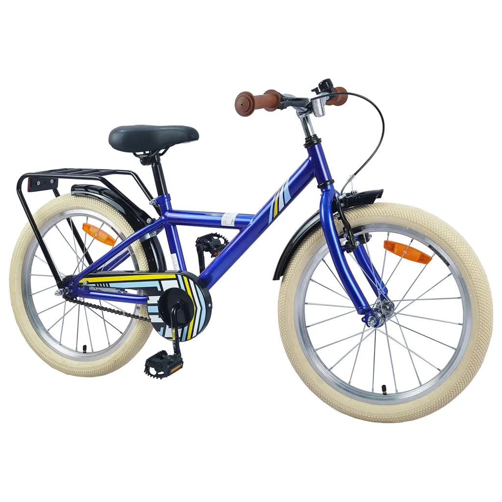 Bicicletta per Bambini 24 Pollici per 8-12 anni Blu Scuro 42009494