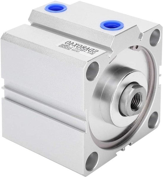 Cilindro Pneumatico in Acciaio Inox - Componenti Cilindro Sottile - Foro 80mm Saldatura 40mm SDA80X40 per Attuatori di Presa
