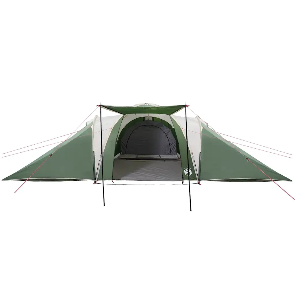 Tenda da Campeggio | Tenda Familiare a Cupola per 6 Persone Verde Impermeabile