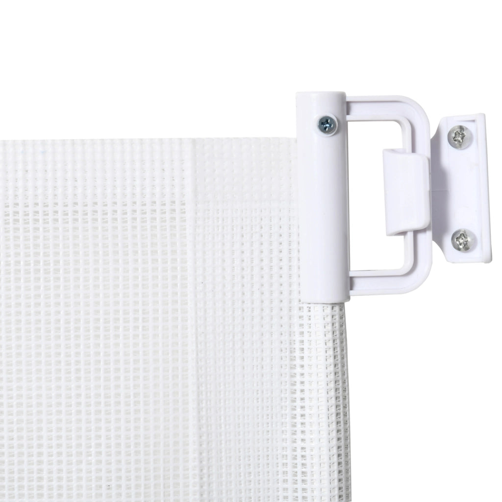Barriera per cani retrattile ¨C Minimal ¨C bianco 115x82.5 cm