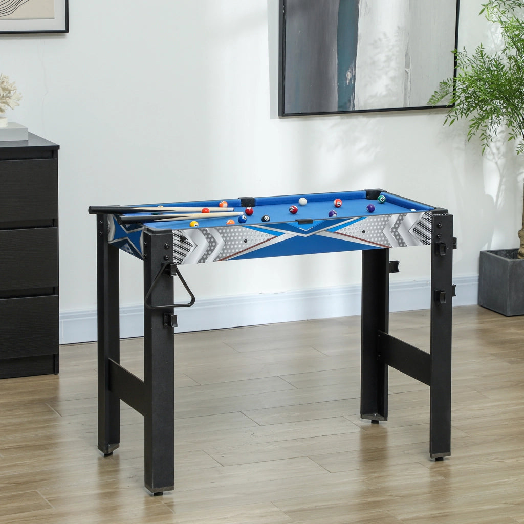 Tavolo da gioco multifunzione 5 in 1 ¨C Minimal ¨C Blu