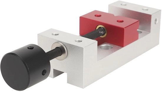 Chiusura a viti miniatura in alluminio - Viti a testa cromata 50 mm - Apparecchio meccanico - Adatto per gioielli