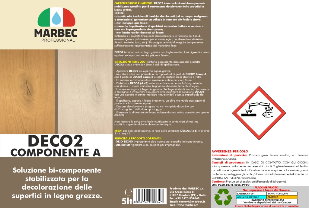 Decapante DECO2 (Comp.A 5Lt +Comp.B 1LT)