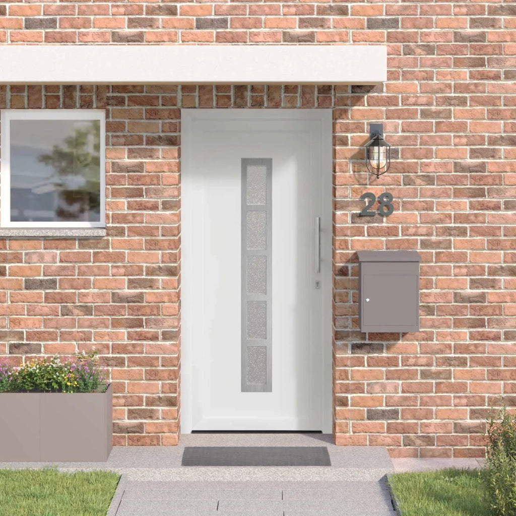 Porta Frontale Bianco 88 x 200 cm PVC 3445675