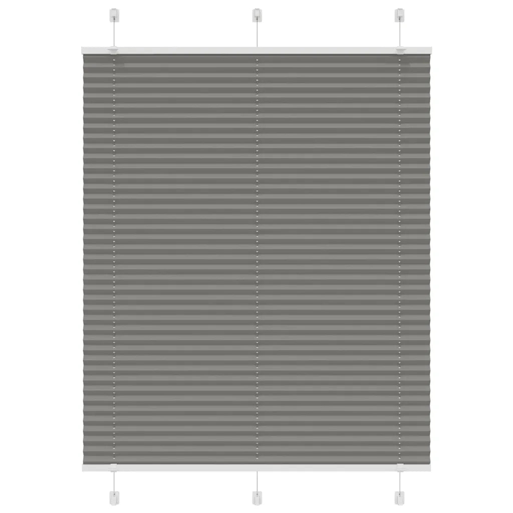 Tenda Plissettata | Tenda pliss¨¨ Antracite 110x100cm Larghezza Tessuto 109,4cm