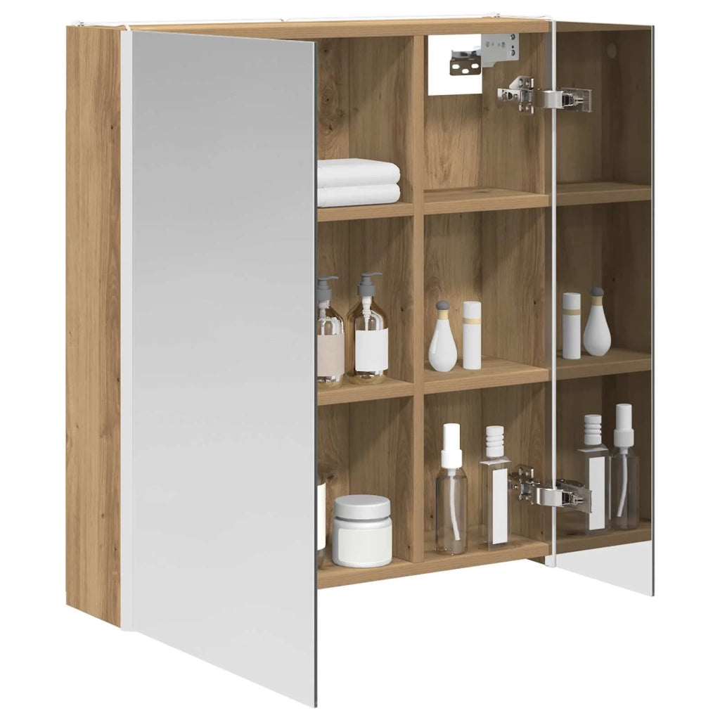 Mobiletto per specchio da bagno Rovere Artigianale 889246