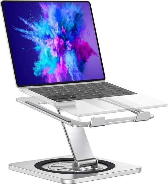 Supporto per laptop - Supporto per laptop regolabile in alluminio con raffreddamento rapido