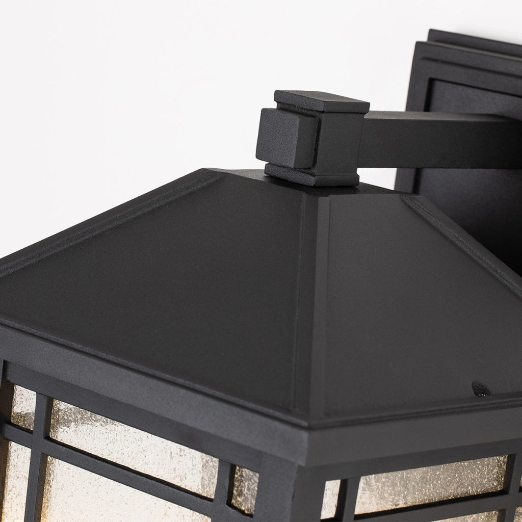 Applique esterna nera IP44 E27 60W Cedar Point Quoizel