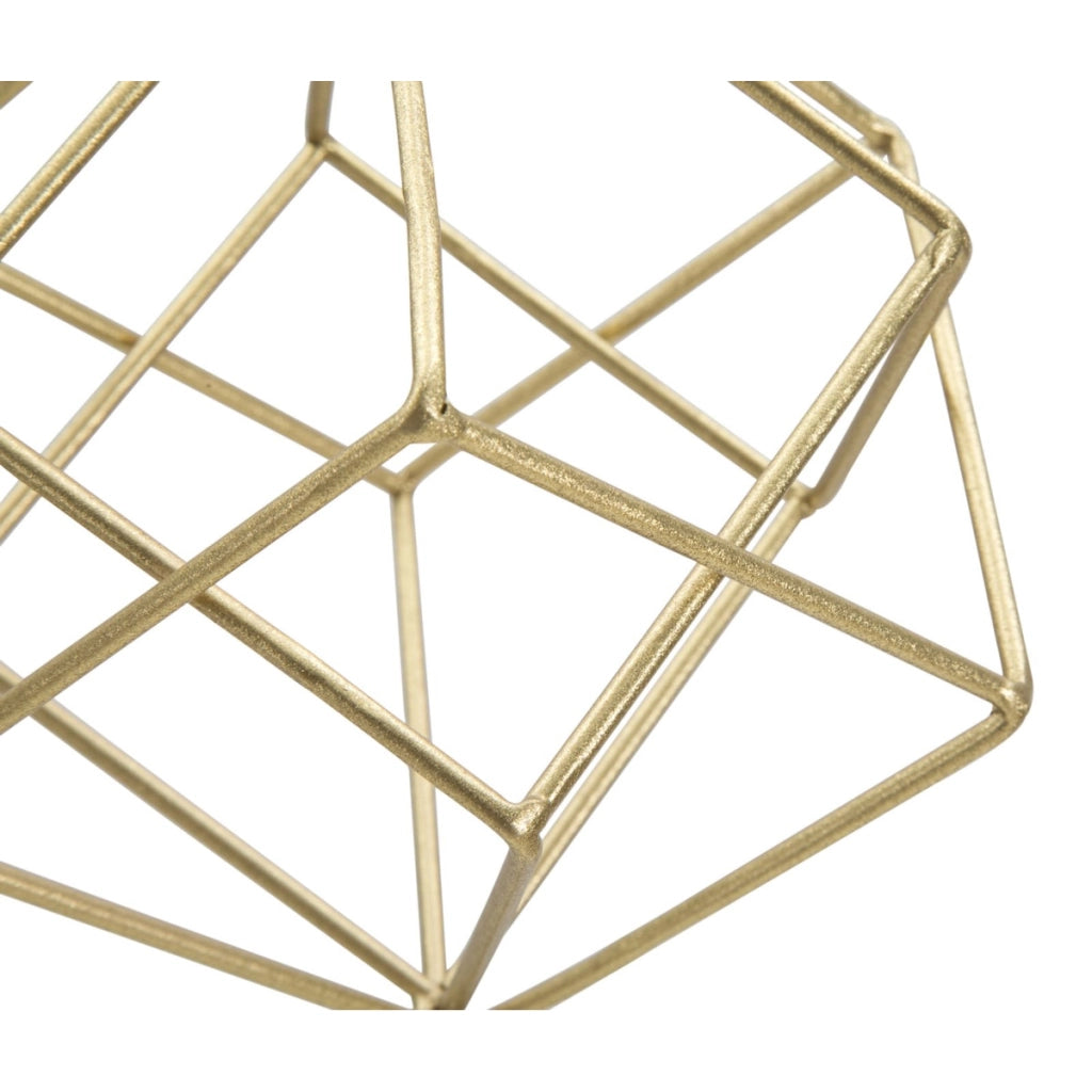 Scultura Cubi 1, Oro, Marmo, 16x18x52,5 cm