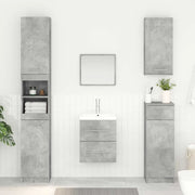Armadio sottolavello-Mobile sottolavello Grigio cemento 38,5 x 41 x 48 cm