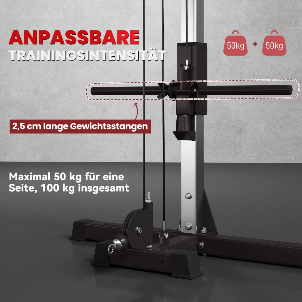 Attrezzo Fitness Crossover ¨C Minimal ¨C Nero